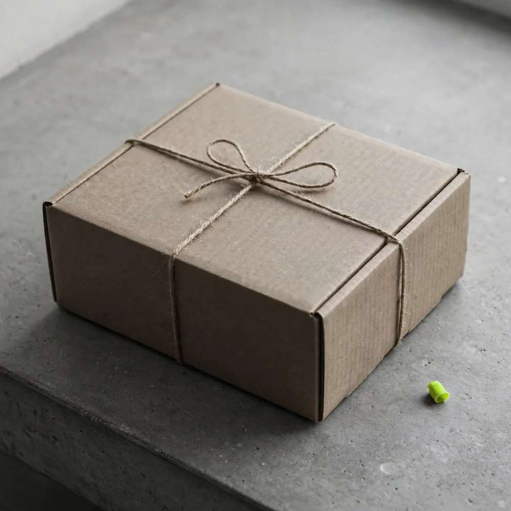 A parts box on a counter